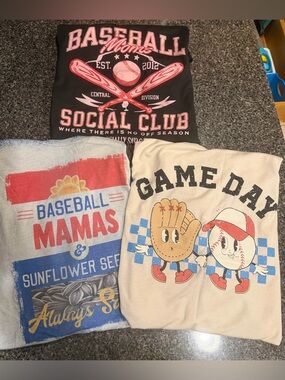 Baseball Mama Shirt Bundle